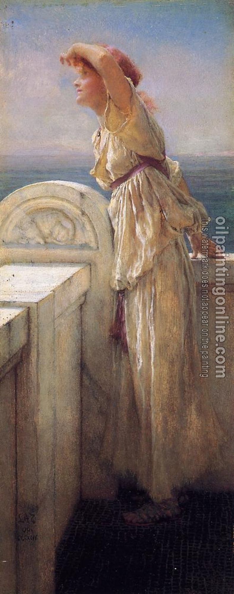 Alma-Tadema, Sir Lawrence - Hopeful